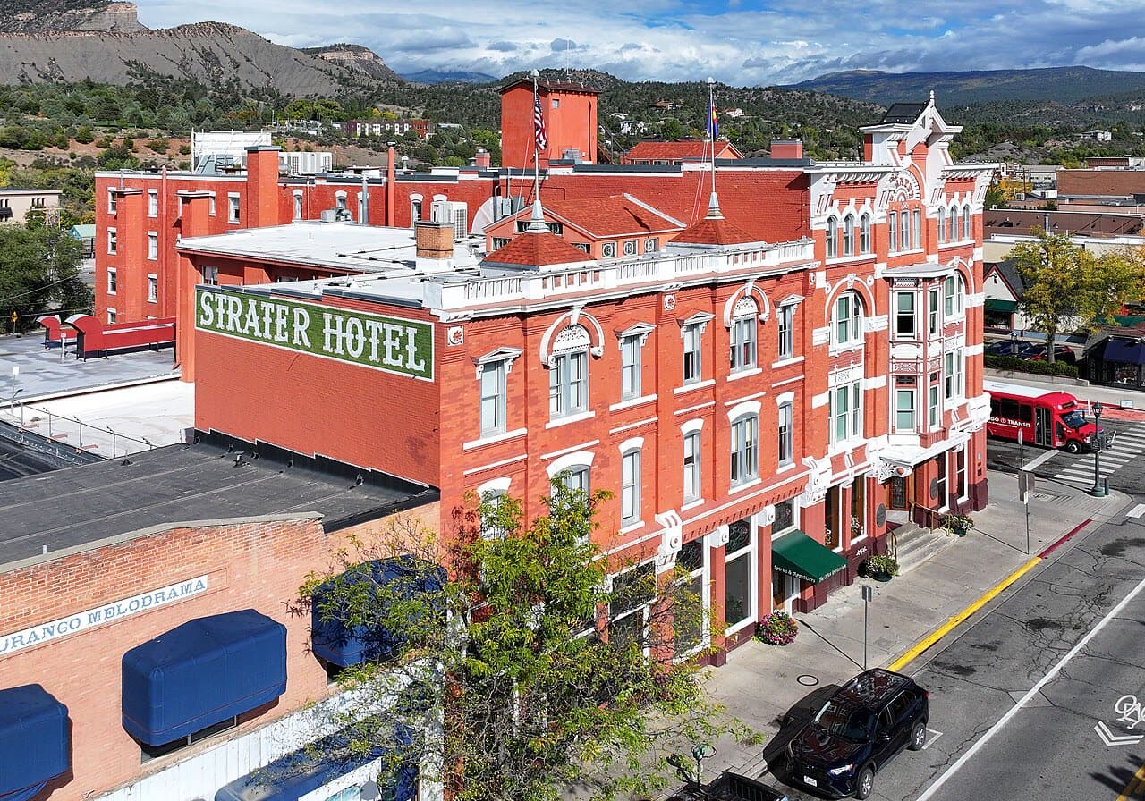The Strater Hotel on Main Avenue in Durango